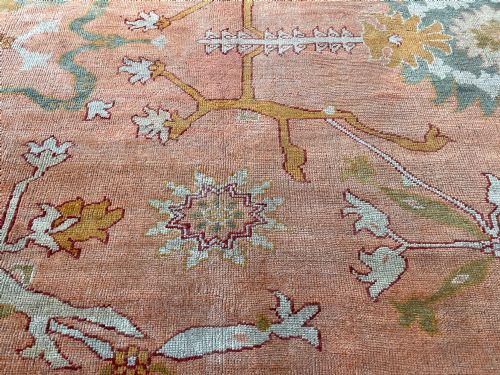 ANTIQUE USHAK CARPET - ADDITIONAL PHOTO 10