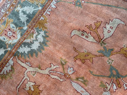 ANTIQUE USHAK CARPET - ADDITIONAL PHOTO 11