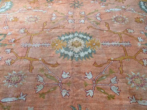 ANTIQUE USHAK CARPET - ADDITIONAL PHOTO 12