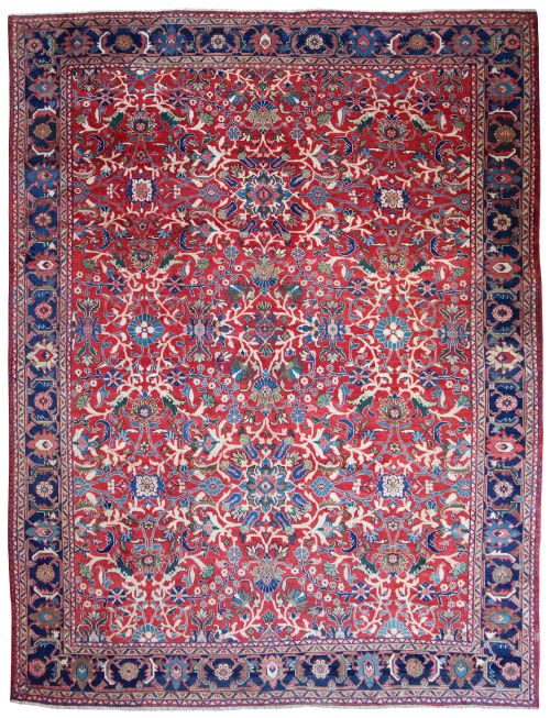 antique zieglermahal carpet - CATEGORY: ANTIQUE RUGS - DATED 1890