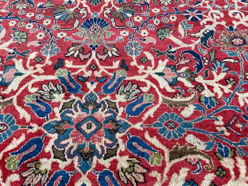 ANTIQUE ZIEGLERMAHAL CARPET - ADDITIONAL PHOTO 3