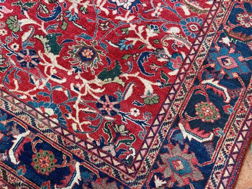 ANTIQUE ZIEGLERMAHAL CARPET - ADDITIONAL PHOTO 5