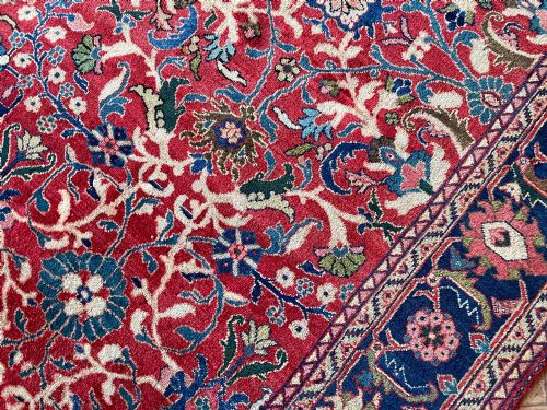 ANTIQUE ZIEGLERMAHAL CARPET - ADDITIONAL PHOTO 6