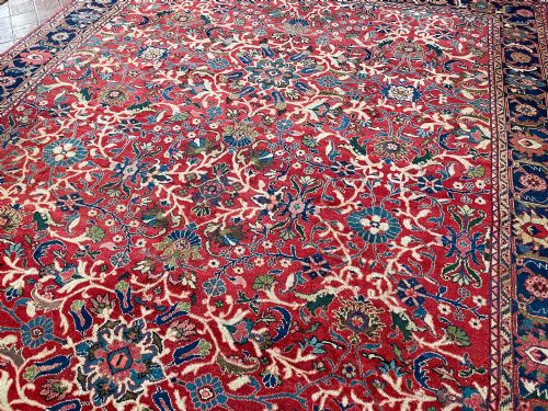 ANTIQUE ZIEGLERMAHAL CARPET - ADDITIONAL PHOTO 8
