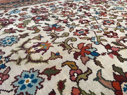 ANTIQUE BESSARABIAN KILIM - ADDITIONAL PHOTO 11