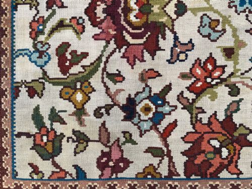 ANTIQUE BESSARABIAN KILIM - ADDITIONAL PHOTO 12