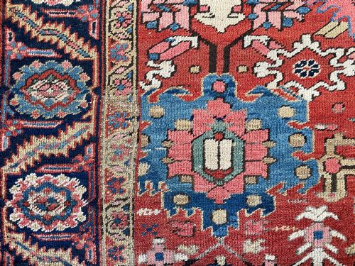ANTIQUE HERIZ CARPET - ADDITIONAL PHOTO 3