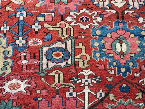 ANTIQUE HERIZ CARPET - ADDITIONAL PHOTO 5