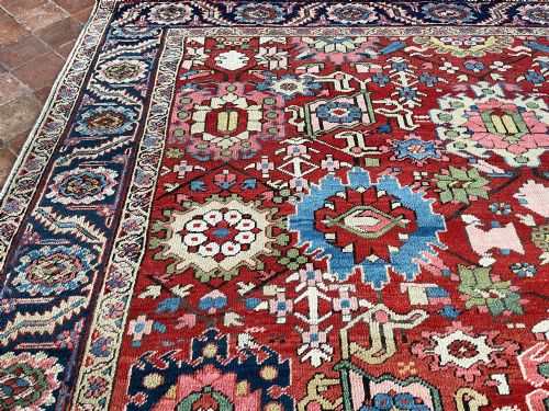 ANTIQUE HERIZ CARPET - ADDITIONAL PHOTO 8