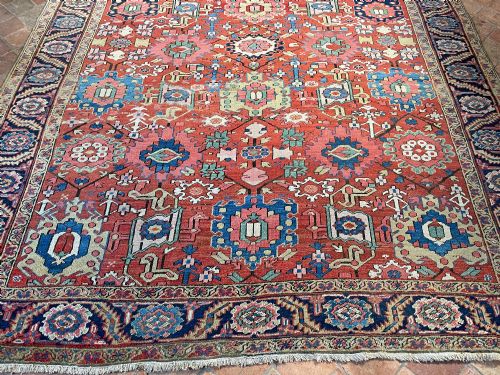 ANTIQUE HERIZ CARPET - ADDITIONAL PHOTO 10