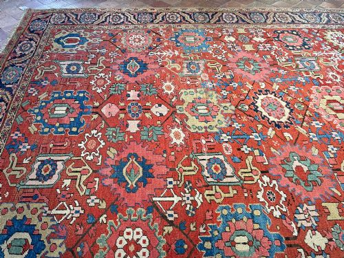 ANTIQUE HERIZ CARPET - ADDITIONAL PHOTO 11