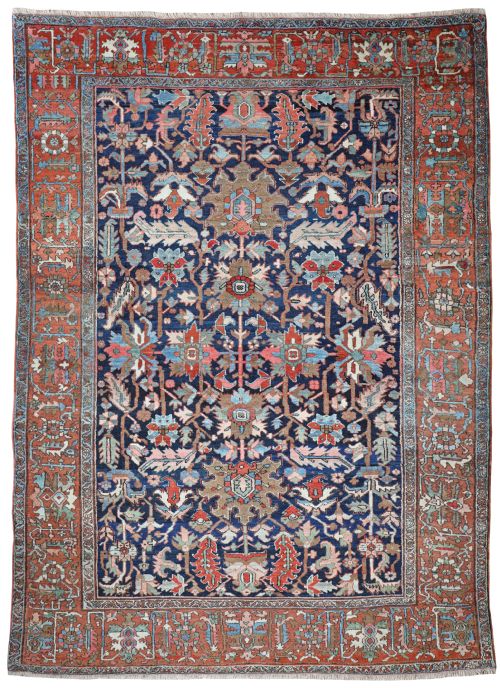antique bakshaish carpet - CATEGORY: ANTIQUE RUGS - DATED 1890