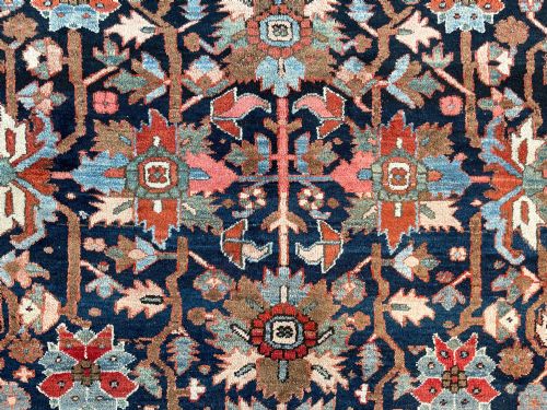 ANTIQUE BAKSHAISH CARPET - ADDITIONAL PHOTO 1