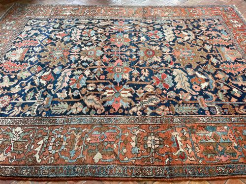 ANTIQUE BAKSHAISH CARPET - ADDITIONAL PHOTO 2