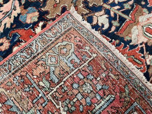 ANTIQUE BAKSHAISH CARPET - ADDITIONAL PHOTO 4