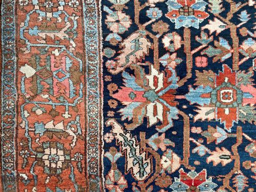 ANTIQUE BAKSHAISH CARPET - ADDITIONAL PHOTO 5