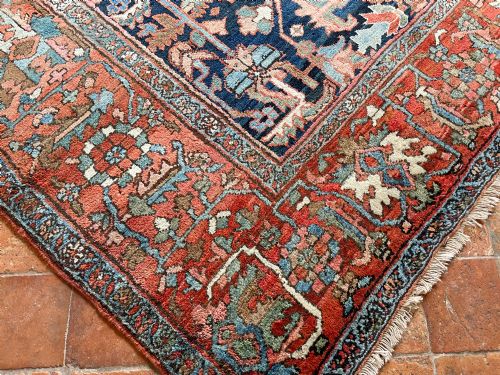 ANTIQUE BAKSHAISH CARPET - ADDITIONAL PHOTO 8