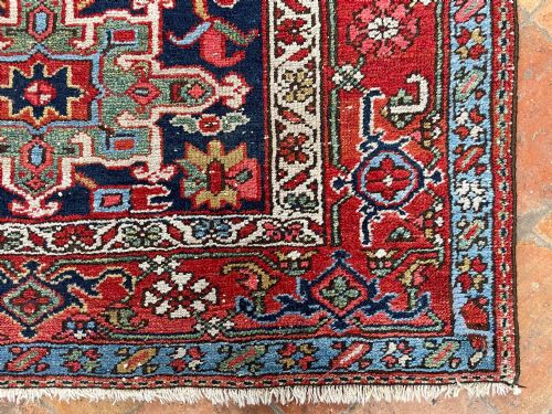 ANTIQUE KARAJA RUG - ADDITIONAL PHOTO 1