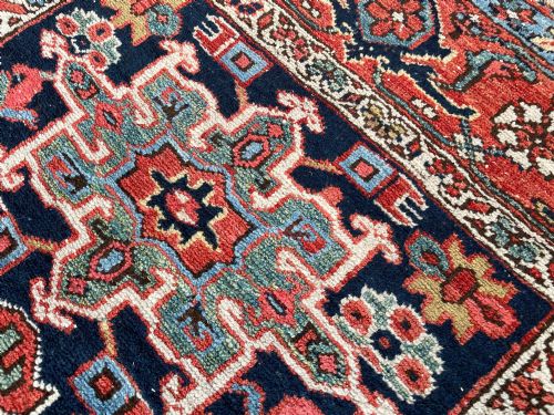 ANTIQUE KARAJA RUG - ADDITIONAL PHOTO 3