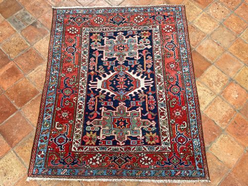 ANTIQUE KARAJA RUG - ADDITIONAL PHOTO 8