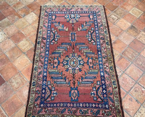 ANTIQUE BAKSHAISH RUG - ADDITIONAL PHOTO 4