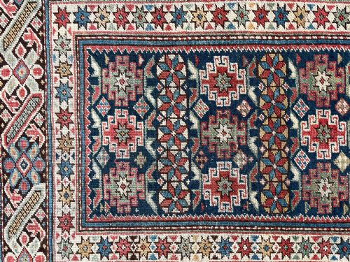 ANTIQUE CHI CHI RUG CIRCA 1880 - ADDITIONAL PHOTO 3