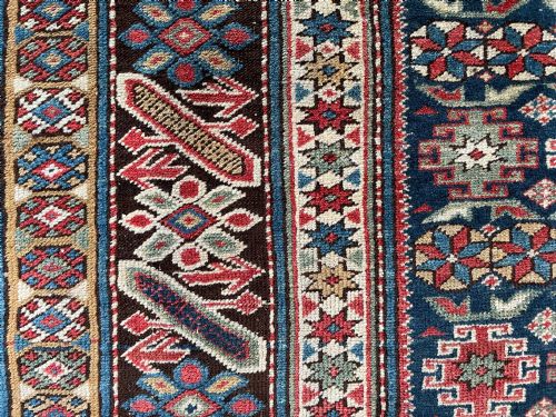ANTIQUE CHI CHI RUG CIRCA 1880 - ADDITIONAL PHOTO 4