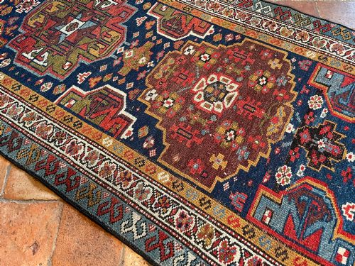 ANTIQUE KURDISH RUNNER - ADDITIONAL PHOTO 3