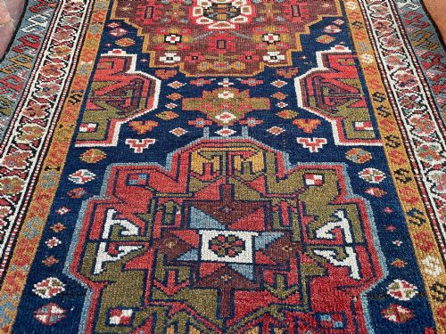 ANTIQUE KURDISH RUNNER - ADDITIONAL PHOTO 4