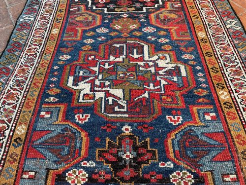 ANTIQUE KURDISH RUNNER - ADDITIONAL PHOTO 7
