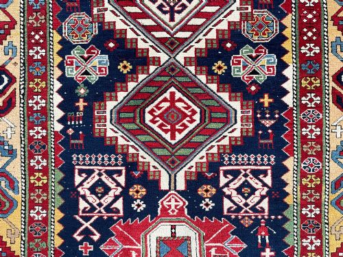 RARE ANTIQUE SHIRVAN RUG - ADDITIONAL PHOTO 2