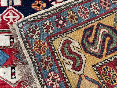 RARE ANTIQUE SHIRVAN RUG - ADDITIONAL PHOTO 6