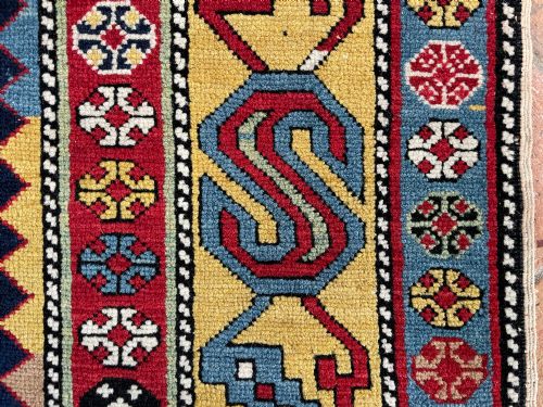 RARE ANTIQUE SHIRVAN RUG - ADDITIONAL PHOTO 8