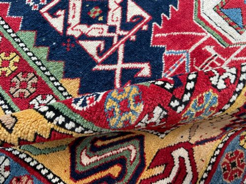 RARE ANTIQUE SHIRVAN RUG - ADDITIONAL PHOTO 12