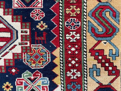 RARE ANTIQUE SHIRVAN RUG - ADDITIONAL PHOTO 13