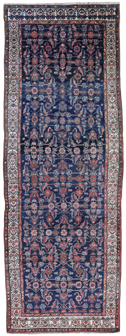 antique malayer runner - CATEGORY: ANTIQUE RUGS - DATED 1910