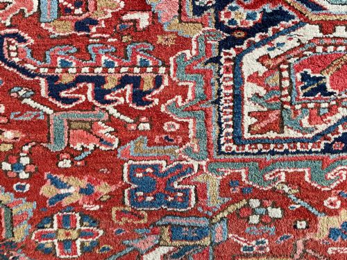 ANTIQUE HERIZ CARPET - ADDITIONAL PHOTO 2