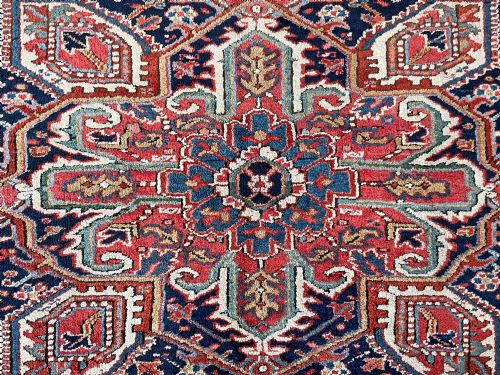 ANTIQUE HERIZ CARPET - ADDITIONAL PHOTO 3