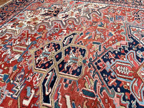 ANTIQUE HERIZ CARPET - ADDITIONAL PHOTO 4