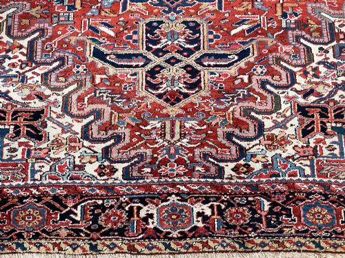 ANTIQUE HERIZ CARPET - ADDITIONAL PHOTO 6