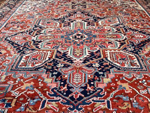 ANTIQUE HERIZ CARPET - ADDITIONAL PHOTO 8