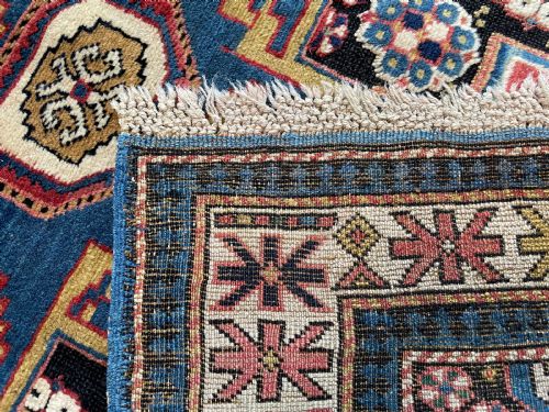 RARE ANTIQUE LESGHI RUNNER - ADDITIONAL PHOTO 2