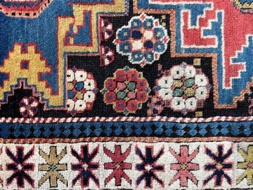 RARE ANTIQUE LESGHI RUNNER - ADDITIONAL PHOTO 4
