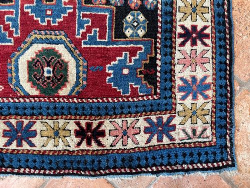 RARE ANTIQUE LESGHI RUNNER - ADDITIONAL PHOTO 5