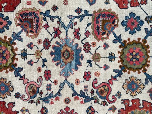 ANTIQUE MAHAL CARPET - ADDITIONAL PHOTO 3