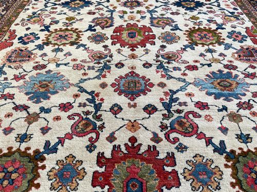 ANTIQUE MAHAL CARPET - ADDITIONAL PHOTO 6