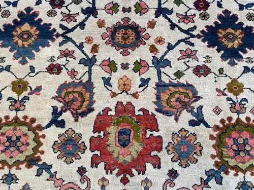 ANTIQUE MAHAL CARPET - ADDITIONAL PHOTO 11