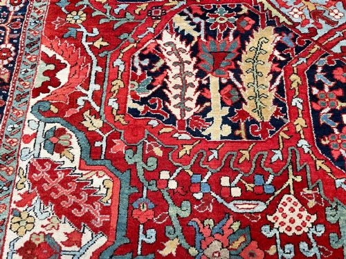 ANTIQUE HERIZ CARPET - ADDITIONAL PHOTO 2