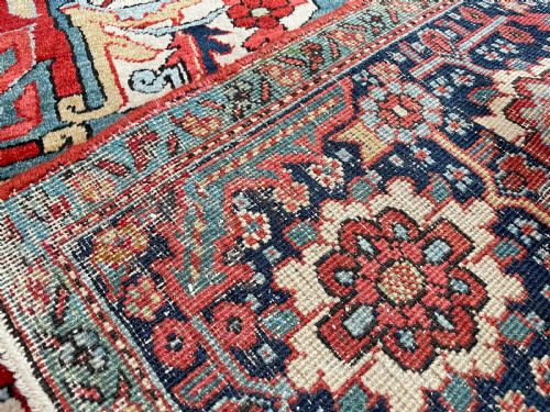 ANTIQUE HERIZ CARPET - ADDITIONAL PHOTO 3