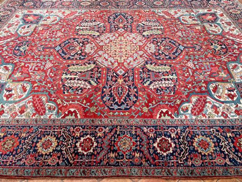 ANTIQUE HERIZ CARPET - ADDITIONAL PHOTO 8